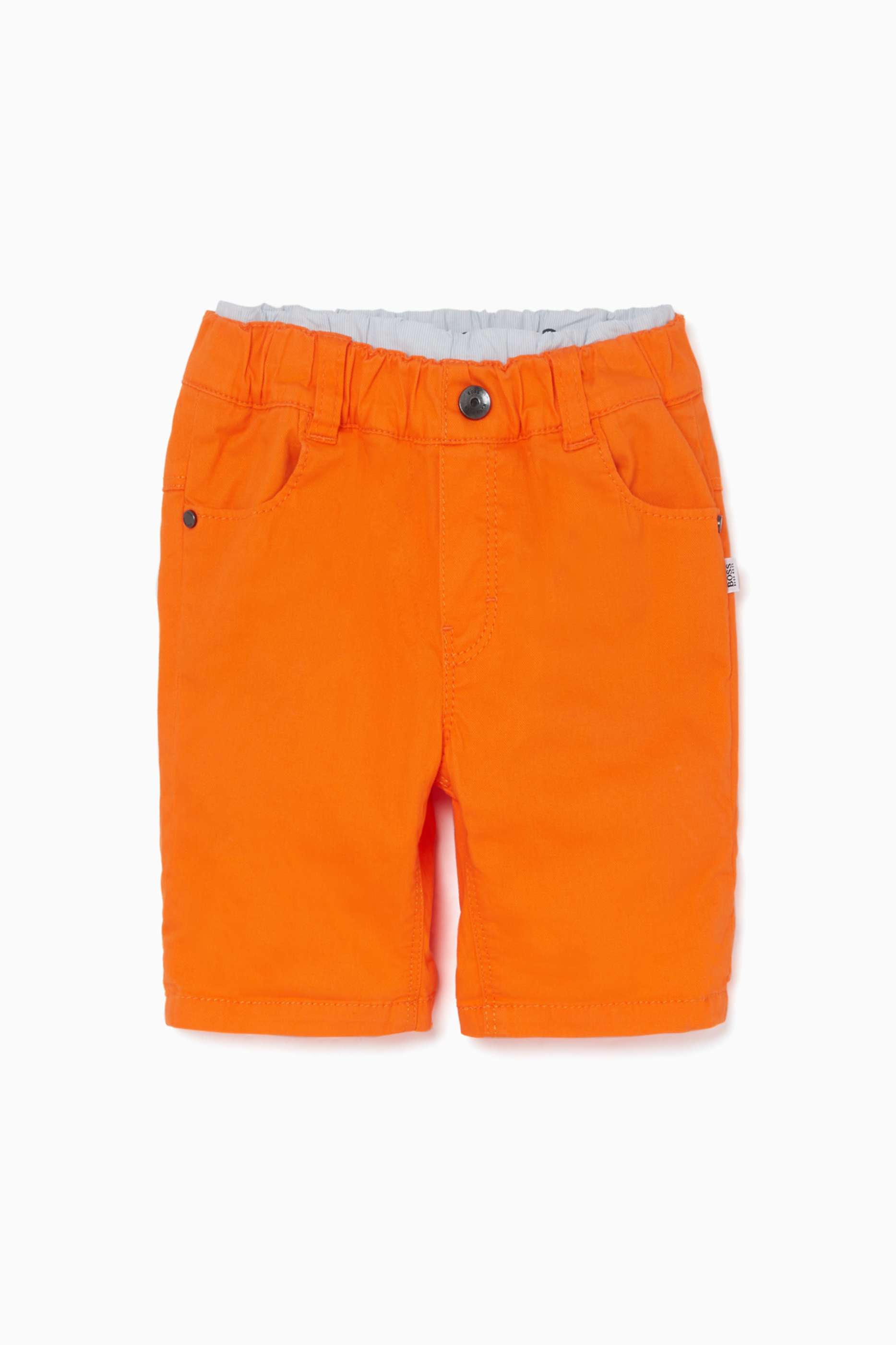 orange boss shorts