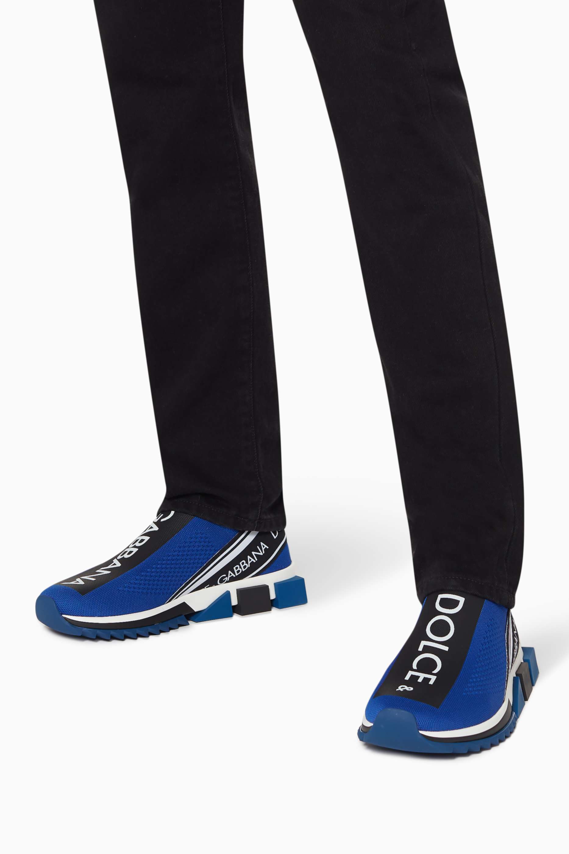 dolce and gabbana sorrento sneakers blue